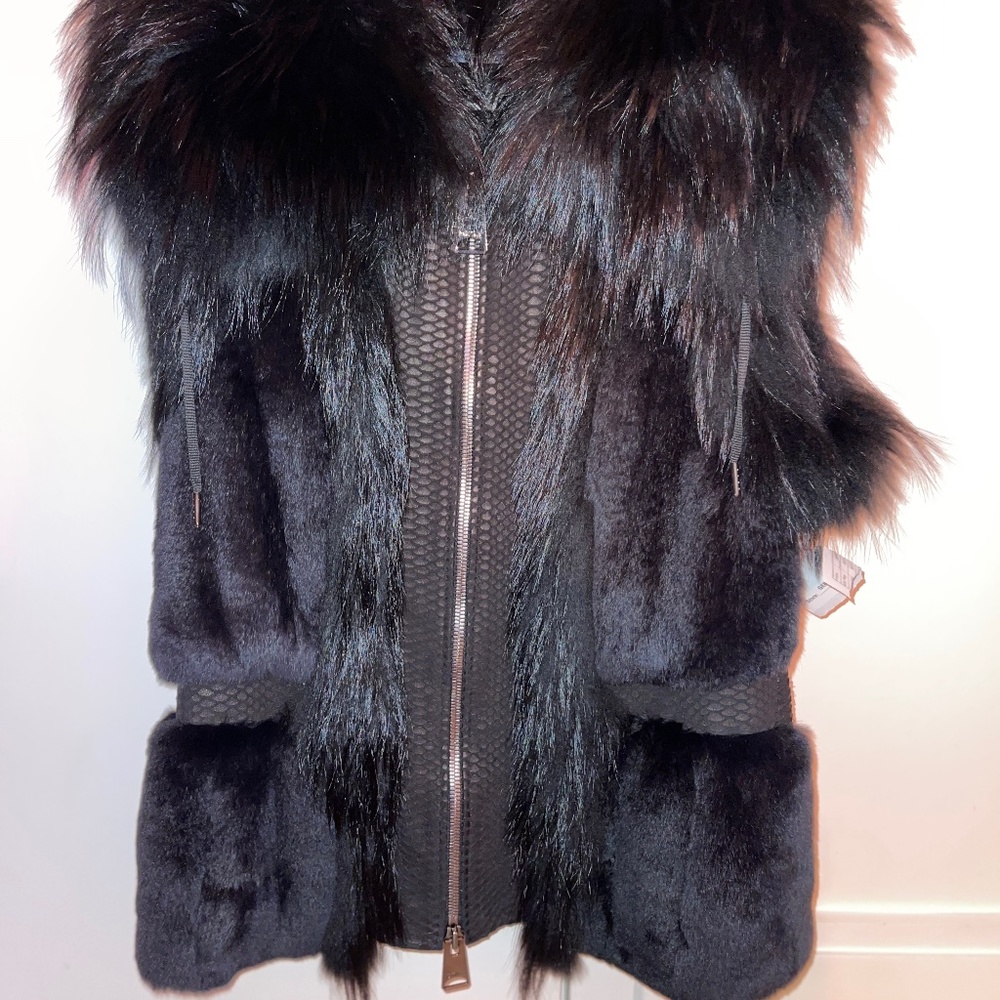 Gizia Faux Fur Vest